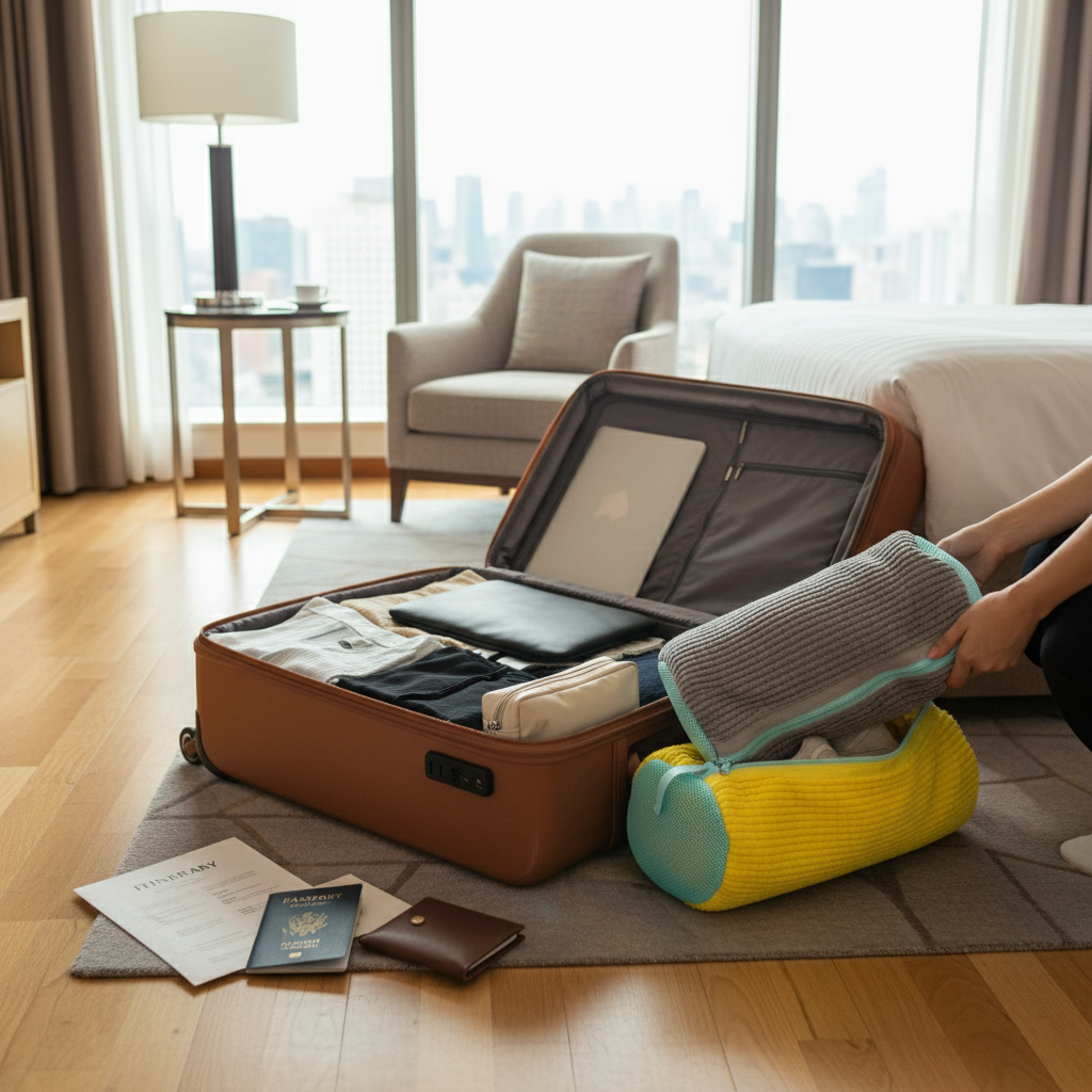 Durable Mesh Shoe Wash Bag with Zipper Rich Fluff Inside Protects Sneakers Casual Shoes in Washer Dryer Travel Storage Organizer